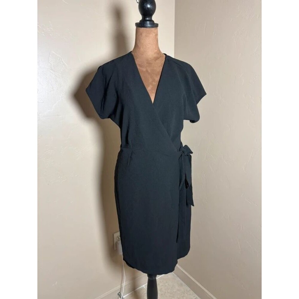 Bobeau little black wrap dress Nordstrom new XS